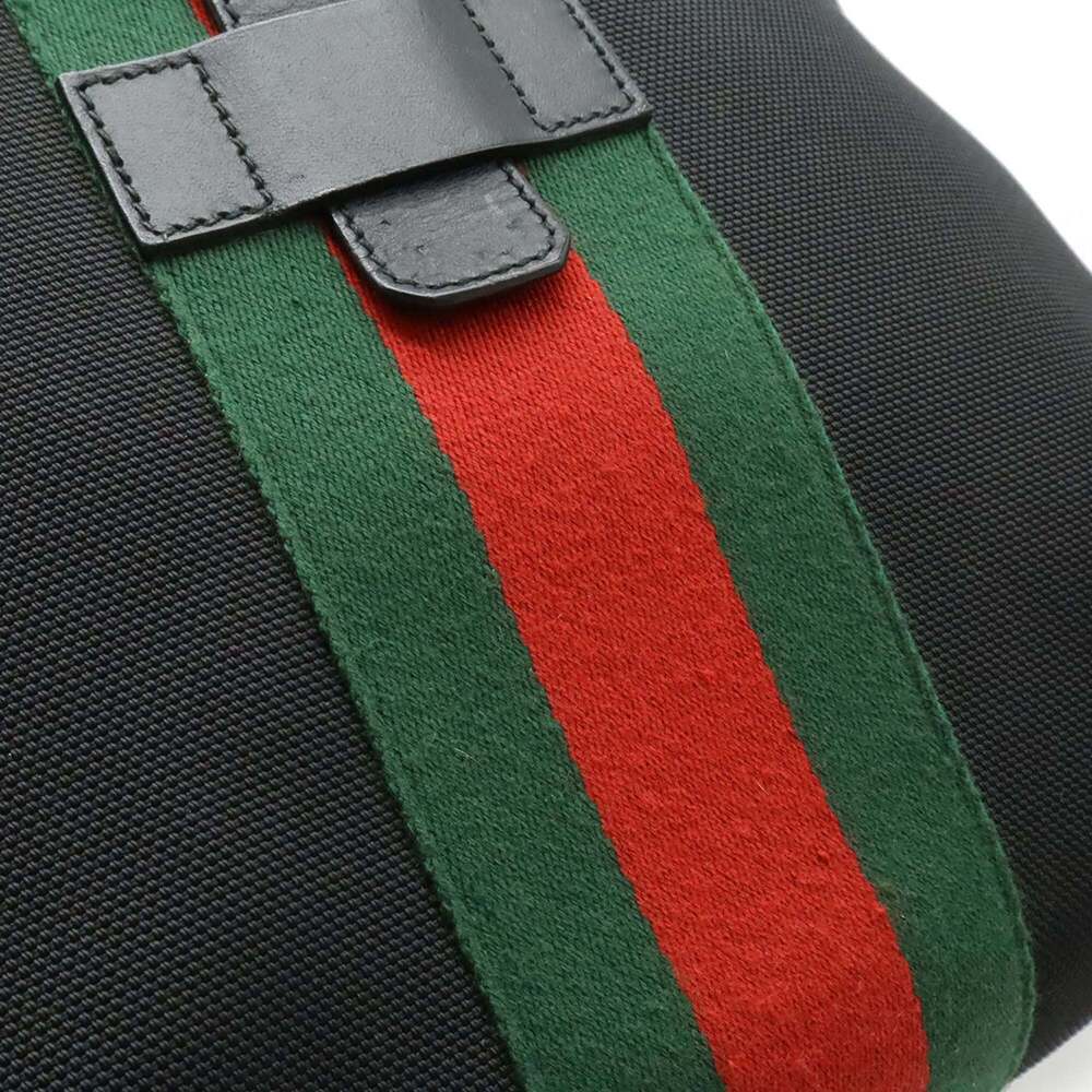 GUCCI Authentic Black Leather Backpack - Picture 10 of 10